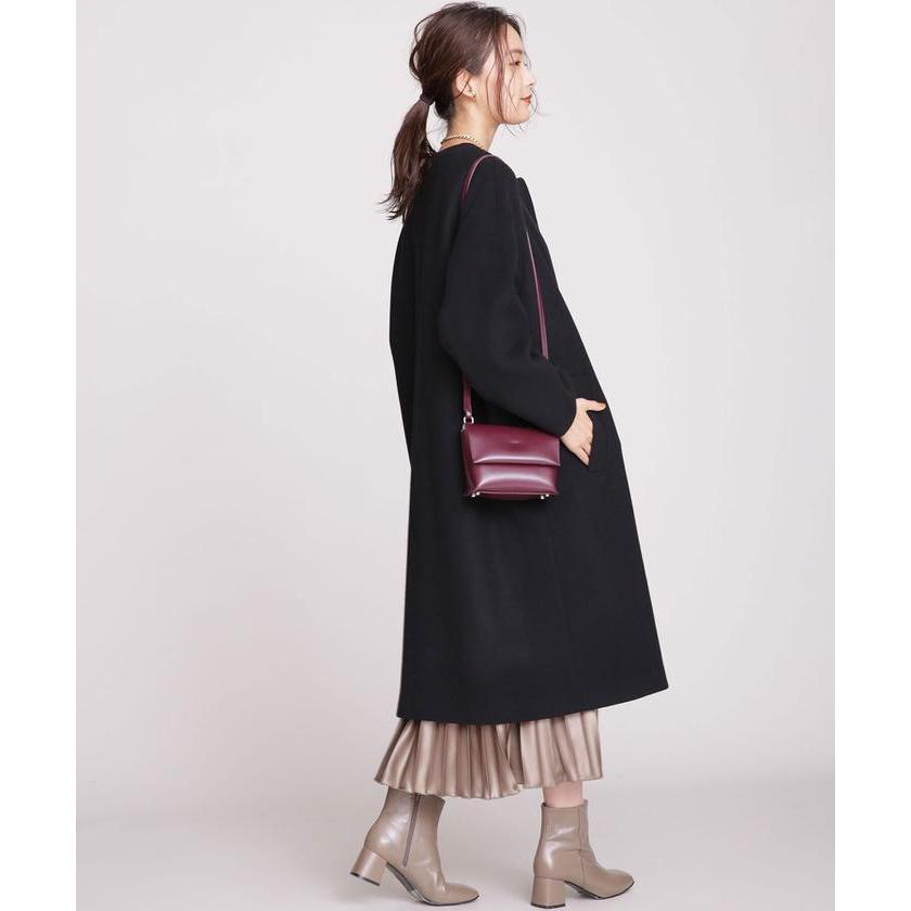 ほぼ未使用 【ナノ・ユニバース】MANTECOオーバーサイズノーカラーコート 【M2700870848】(14630円)