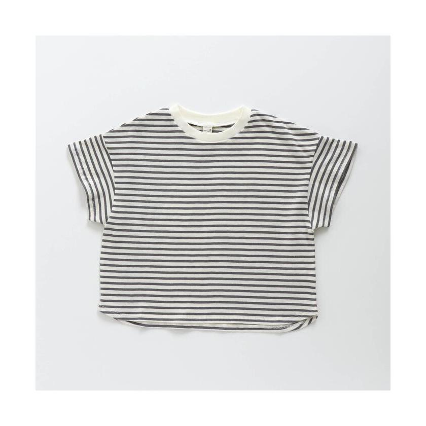 アプレレクール 超激得sale ビッグシルエットボーダーtシャツ