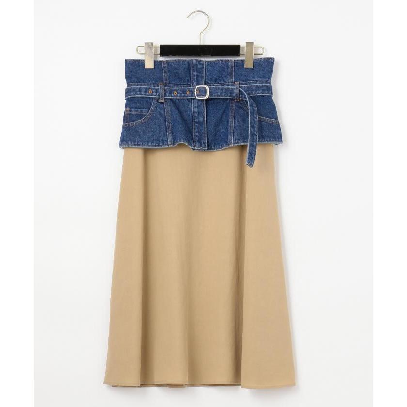 60 Off グレースコンチネンタル デニムコンビフレアスカート Magaseek Paypayモール店 通販 Paypayモール お歳暮 Www Doctor Plan Com