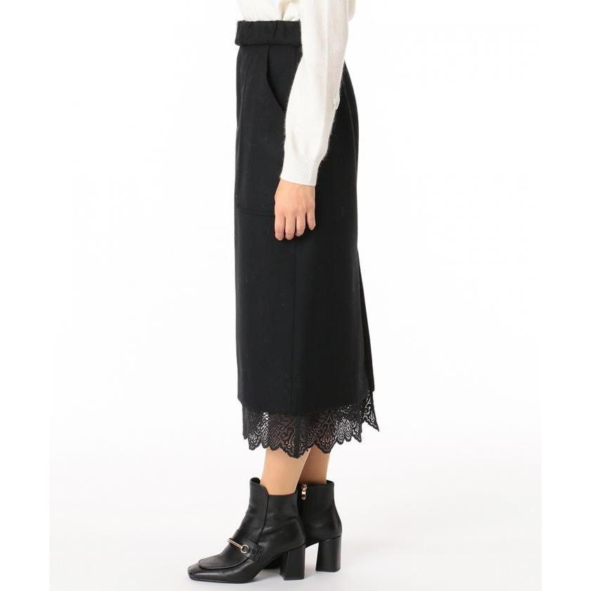 グレースコンチネンタル レースタイトスカート コンビタイトスカート