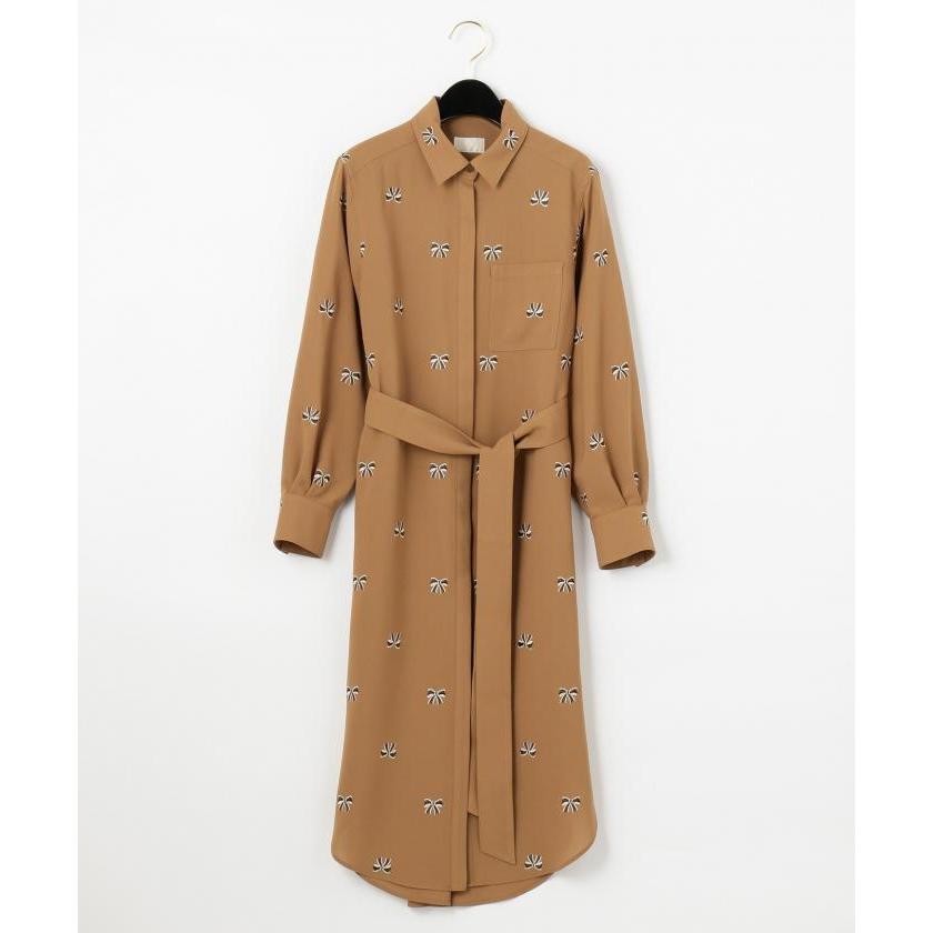 グレースコンチネンタル リボンモチーフシャツワンピース GRACE CONTINENTAL 【グレースコンチネンタル】リボンモチーフ