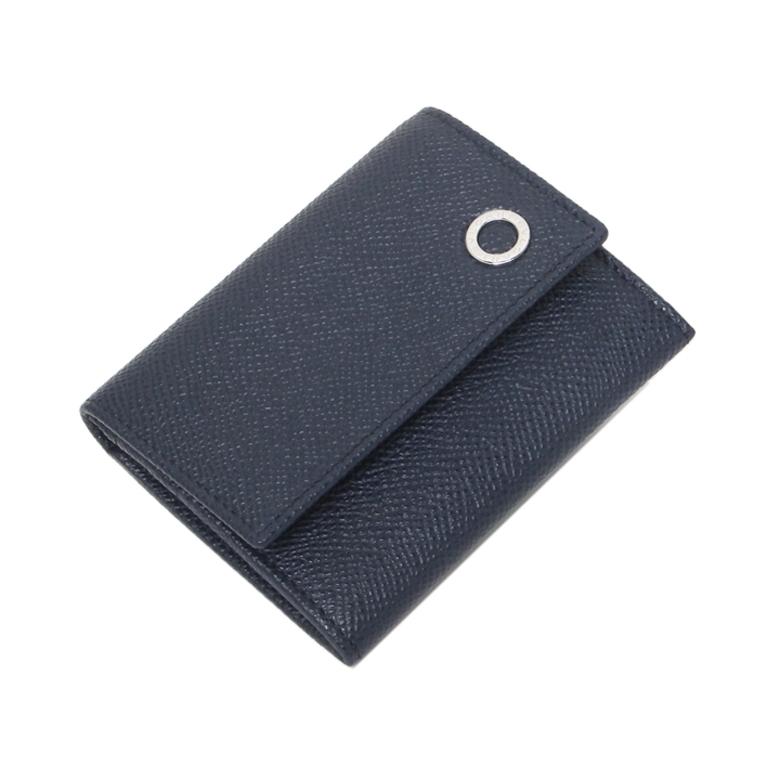 レザータグ ブルガリ Bvlgari 2609 ネイビー Magaseek Paypayモール店 通販 Paypayモール カードケース メンズ ブルガリ