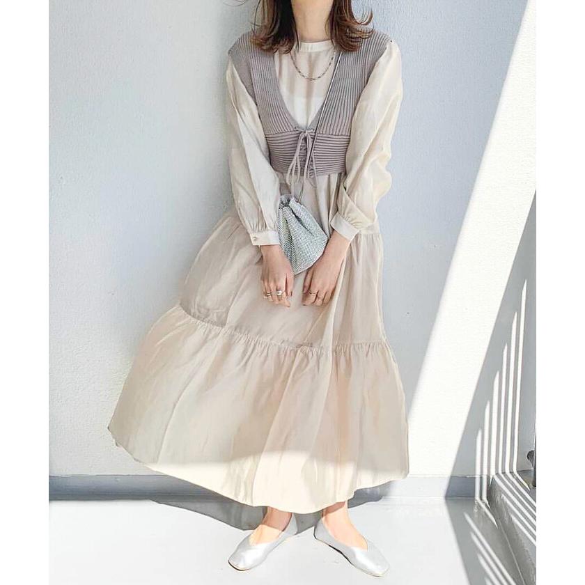 アルシーヴ Web限定 5wayレースアップビスチェ シアーティアードワンピース Magaseek Paypayモール店 通販 Paypayモール