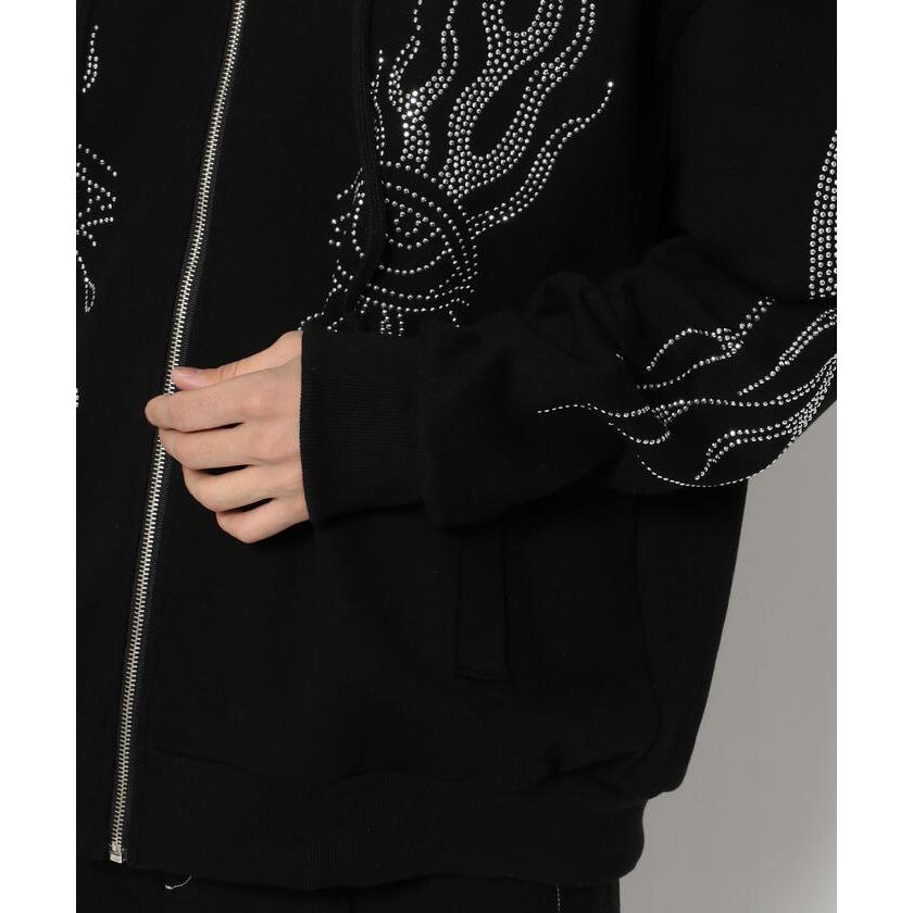 SUNDAYOFFCLUB/サンデーオフクラブ/EYES RHINSES ZIP HOODIE/ジップ 