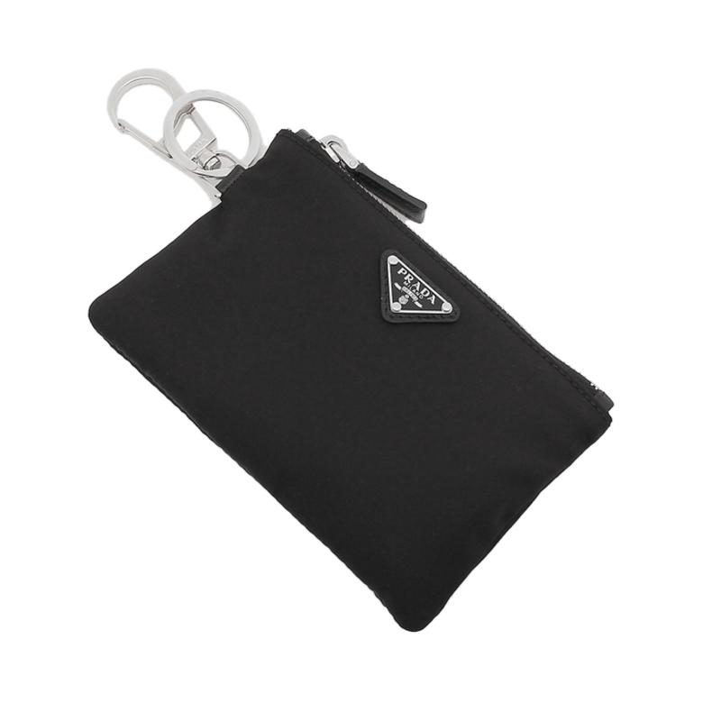 感謝価格 プラダ プラダ キーリング テスートトラベル キーホルダー ミニポーチ ブラック メンズ レディース Prada 2tt117 D02 F0002 正規販売店 Www Skylanceronline Com