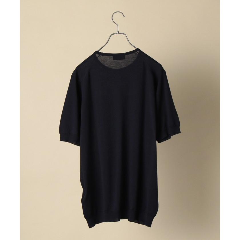 高評価続出！ 【シップス　メン】JOHN SMEDLEY:BELDEN ANGLO INDIAN GAUZE ニットTシャツ 【G1919033656】(10395円)