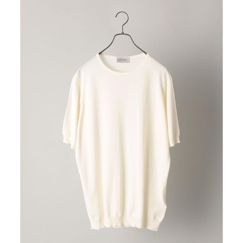 高評価続出！ 【シップス　メン】JOHN SMEDLEY:BELDEN ANGLO INDIAN GAUZE ニットTシャツ 【G1919033656】(10395円)