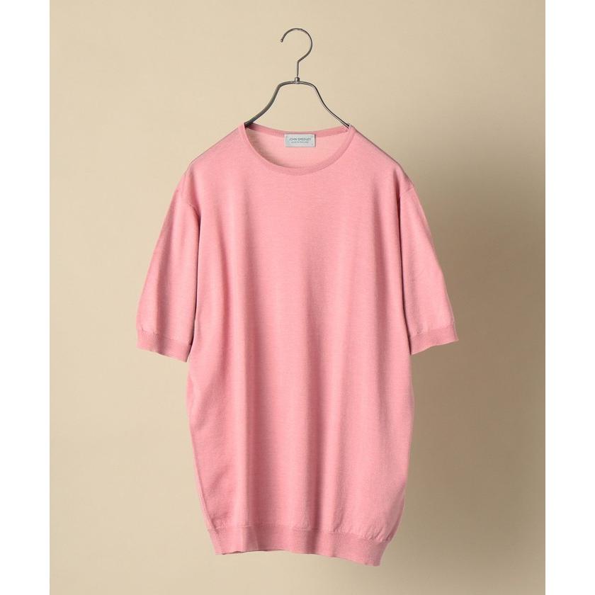 高評価続出！ 【シップス　メン】JOHN SMEDLEY:BELDEN ANGLO INDIAN GAUZE ニットTシャツ 【G1919033656】(10395円)