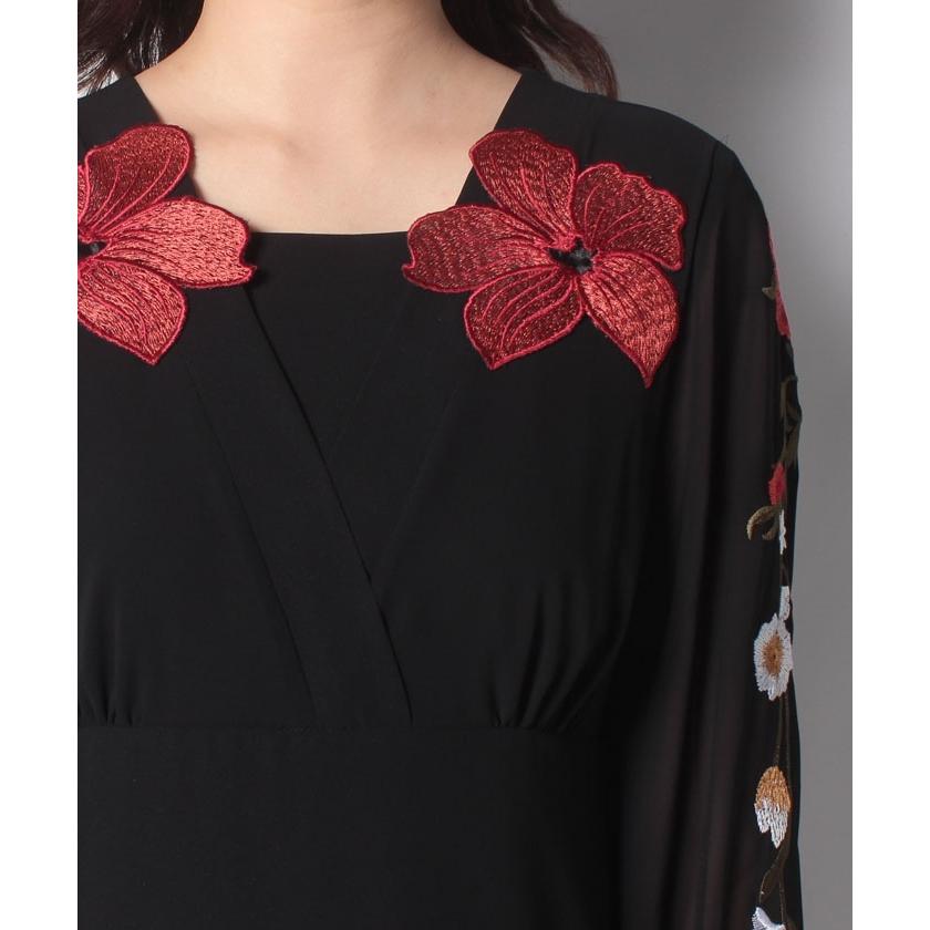 ヒップ 赤の花柄ワンピース 通販 Paypayモール Magaseek Paypayモール店 しゅう