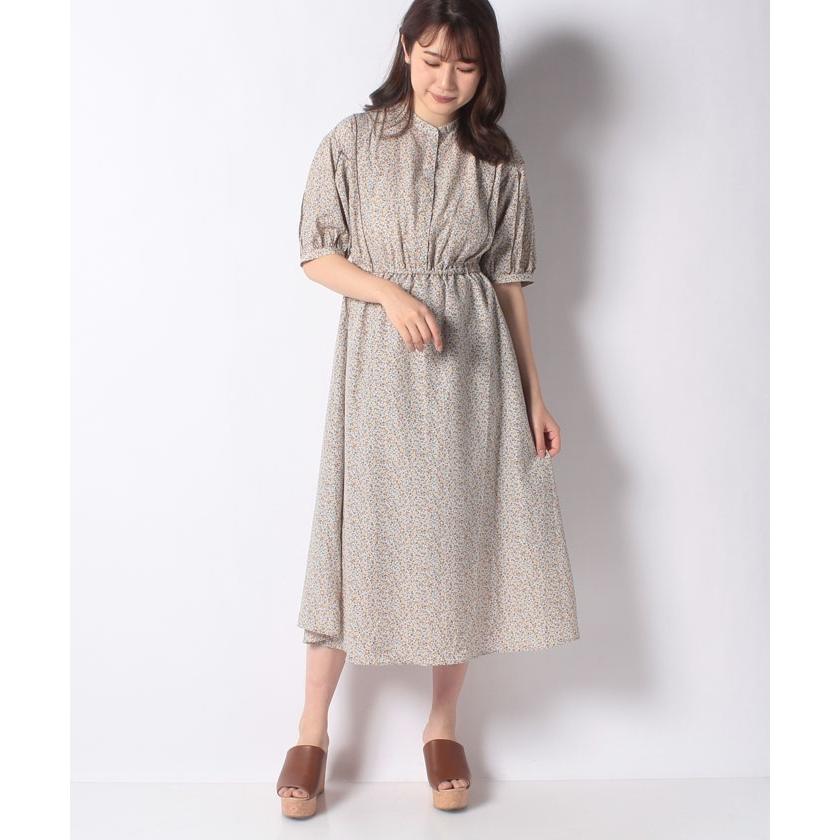 エヘカソポ Ehka Sopo 花柄配色メローワンピース Magaseek Paypayモール店 通販 Paypayモール