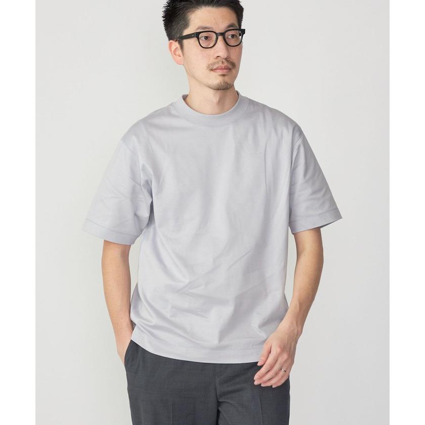 【シップス　メン】【No tie， but smartness.】SHIPS: クルーネック ハイゲージ ダンボールニットTシャツ ライト｜magaseekp｜06