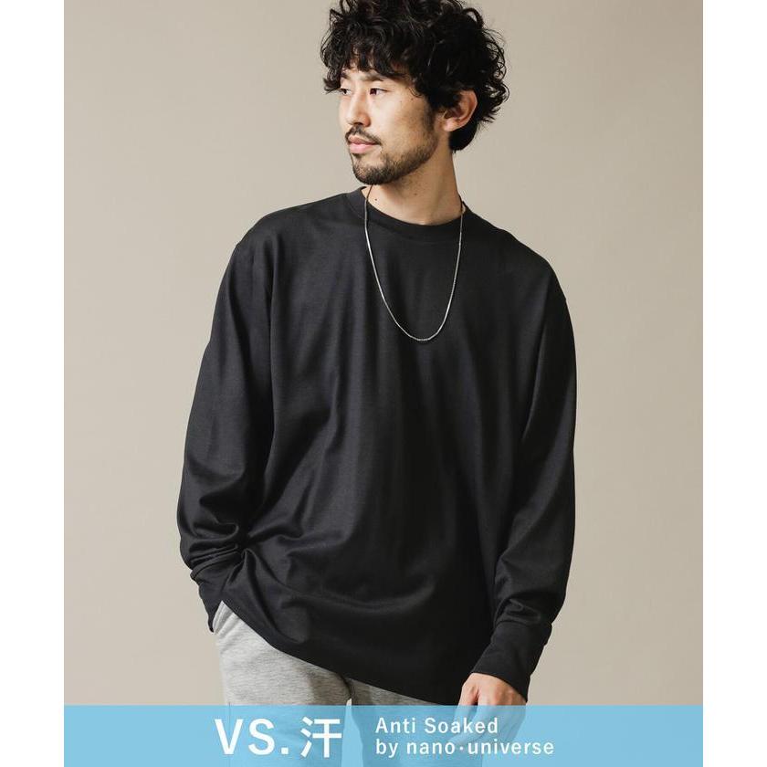 ナノ ユニバース 汗染み防止 Anti Soaked ヘビークルーネックワイドロングｔシャツ Magaseek Paypayモール店 通販 Paypayモール