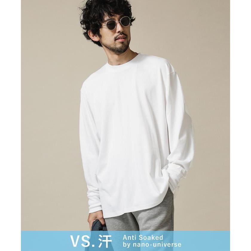 ナノ ユニバース 汗染み防止 Anti Soaked ヘビークルーネックワイドロングｔシャツ Magaseek Paypayモール店 通販 Paypayモール