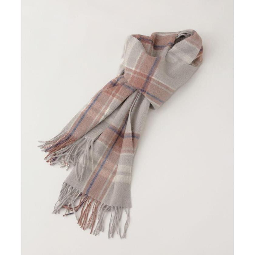 ナノ ユニバース カシミヤ100 チェックストール Magaseek Paypayモール店 通販 Paypayモール