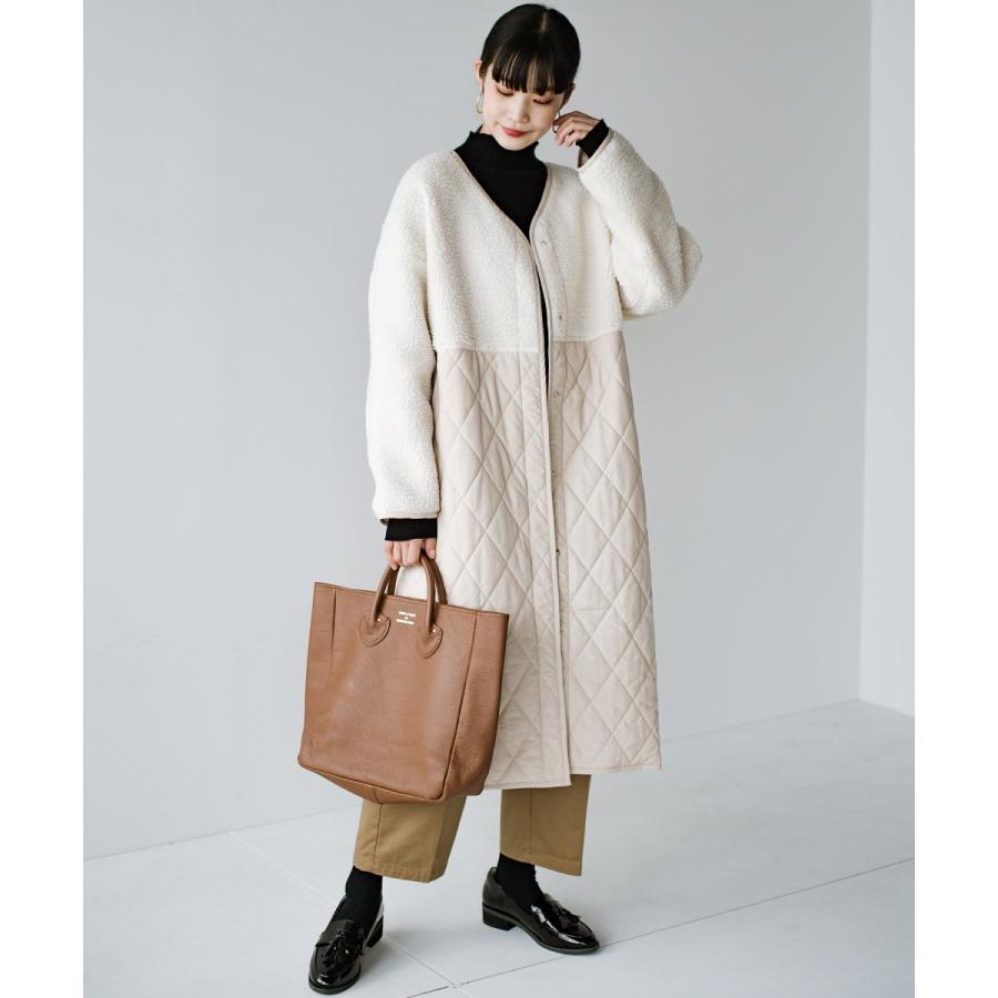 しては 軽くてあったか ゆるシルエットでたくさん着込めるボアとキルティングのいいとこ取りドッキングロングコート 通販 Paypayモール Magaseek Paypayモール店 ィングと Dukesbrewhouse Com