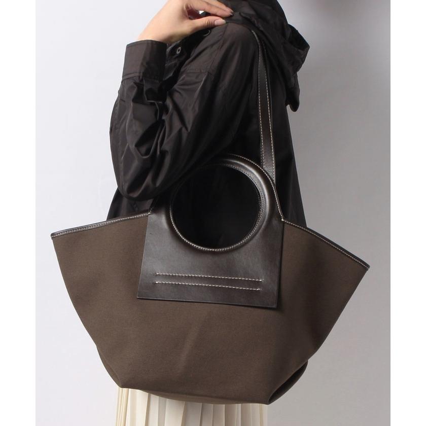 ハウス オブ ロータス】【HEREU/ヘリュー】レザーコンビトートバッグ