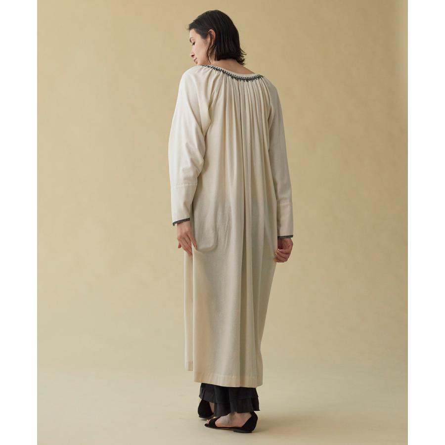 HOUSE OF LOTUS 【ハウス オブ ロータス】シルクネップ刺繍ワンピース