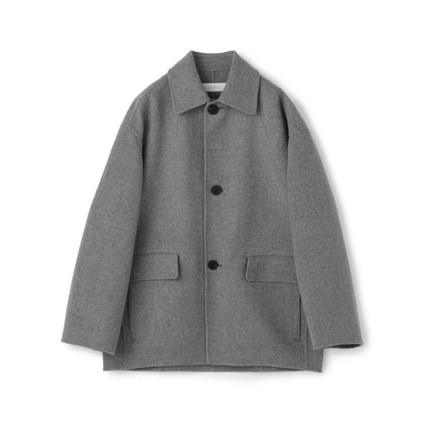 GALERIE VIE 【GALERIE VIE】ウールカシミヤメルトン バルカラー GALERIE VIE 【GALERIE VIE】ウールカシミヤメルトン バルカラー