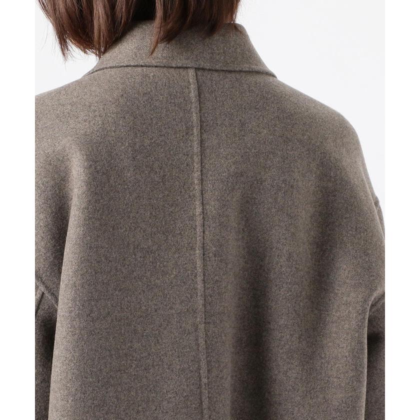 GALERIE VIE 【GALERIE VIE】ウールカシミヤメルトン バルカラー GALERIE VIE 【GALERIE VIE】ウールカシミヤメルトン バルカラー