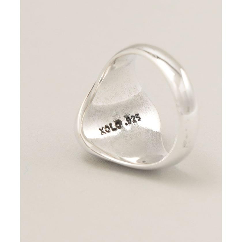 XOLO: OVAL MIRROR RING