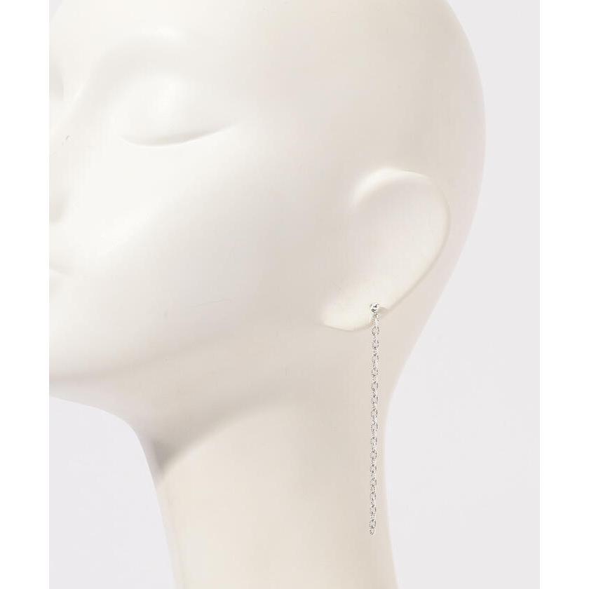 PHILIPPE AUDIBERT LINDA シルバーチェーンピアス