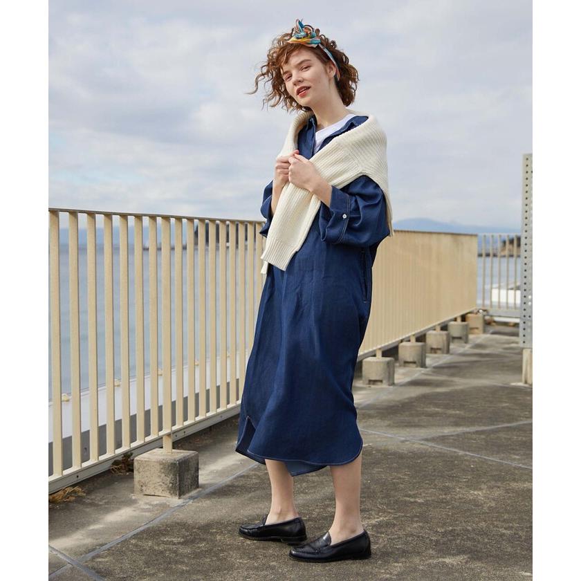 44 割引堅実な究極の ドゥ アルシーヴ テンセルデニムスキッパーワンピース ワンピース チュニック レディースファッション ファッション Solcaloja Med Ec