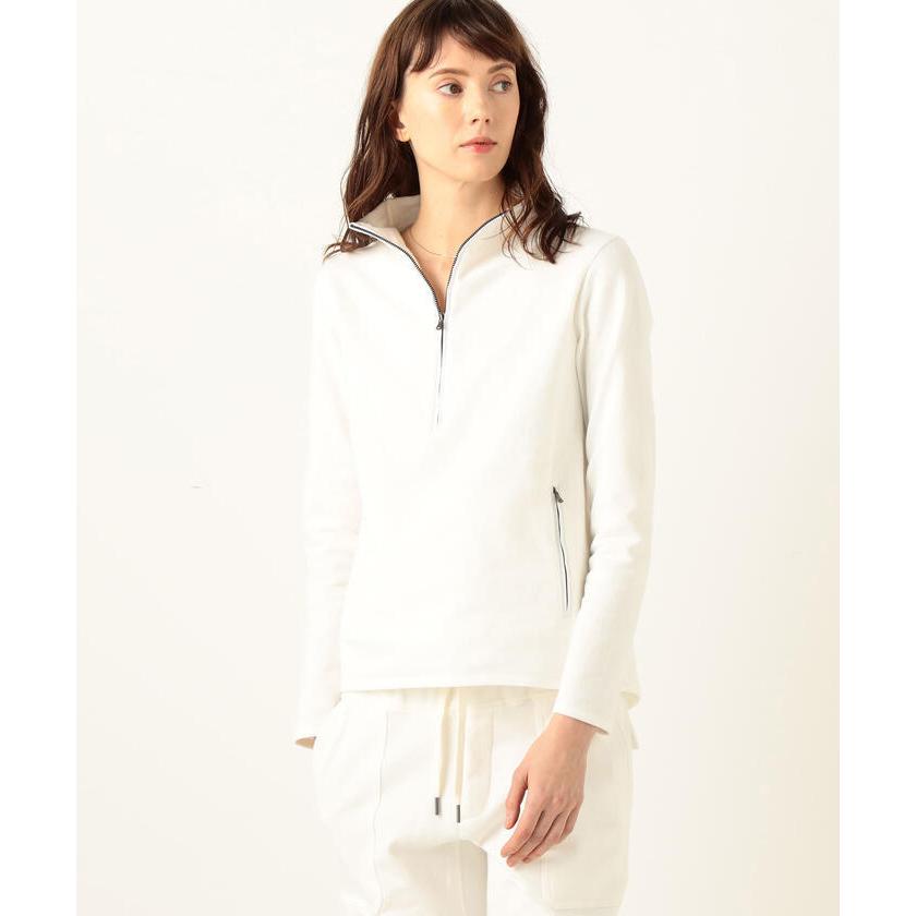 JAMES PERSE】コットンフリース ハーフジッププルオーバー WMBT