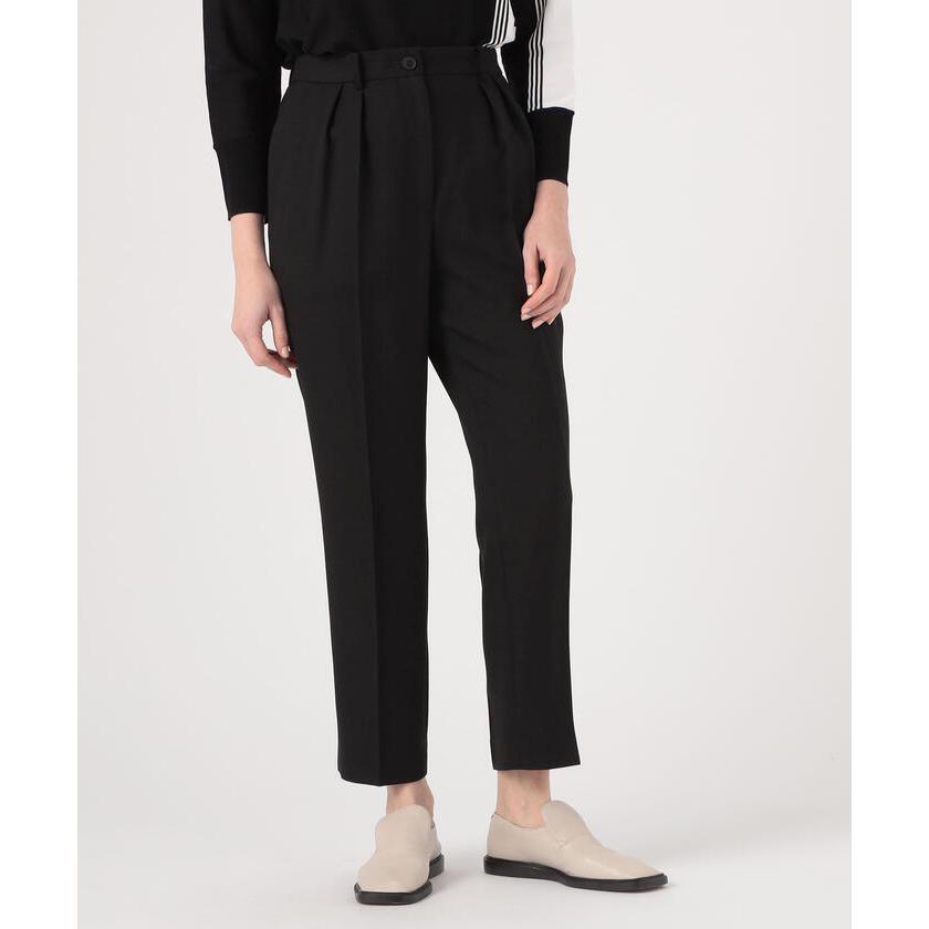 新商品-【DES PRES】ウールオックスフォード フロントタックテーパード