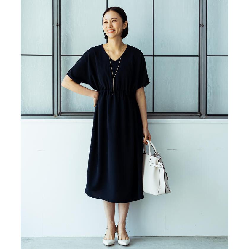 最適な材料 ロートレ アモン ウエストマークvネックワンピース 洗濯機で洗える ワンピース サイズ 9号 Www Confer Uk Com