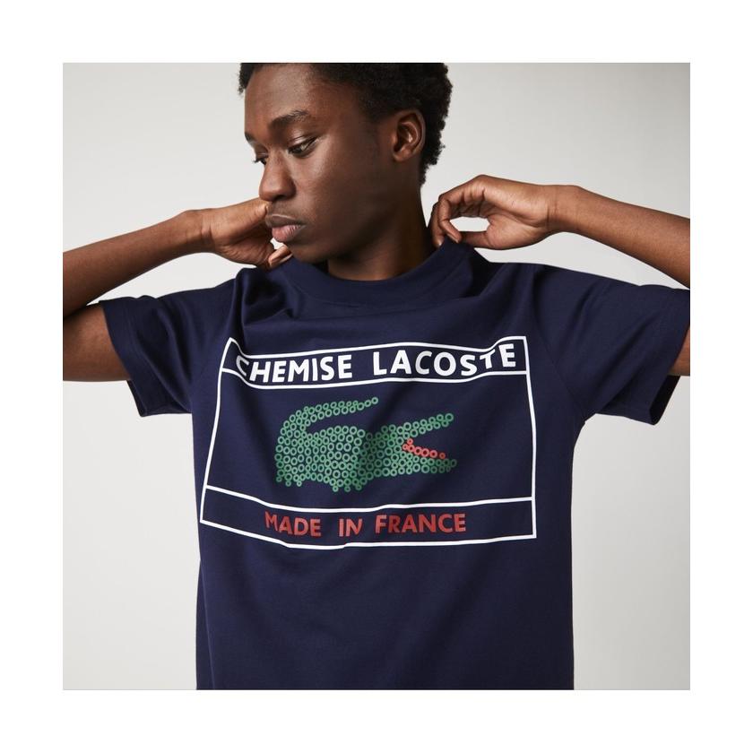 ラコステ メンズファッション メンズ メンズ メイドインフランスボックスプリントtシャツ Magaseek 通販 店 メイドイン フランスボックスプリントtシャツファッション 最安価格即納