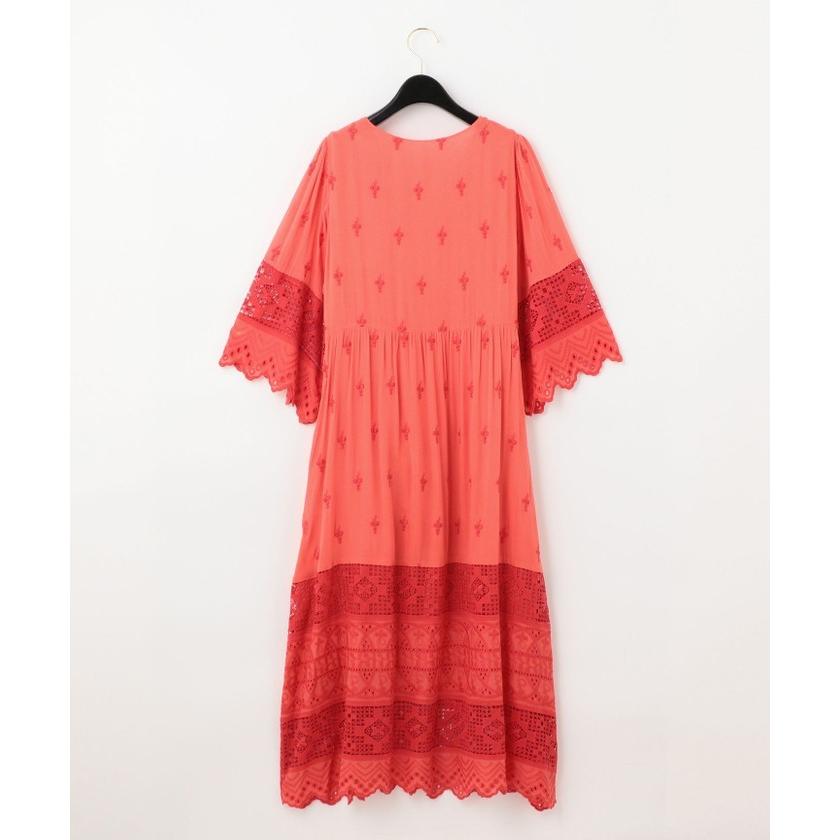 【グレースコンチネンタル】レース刺繍ワンピース 