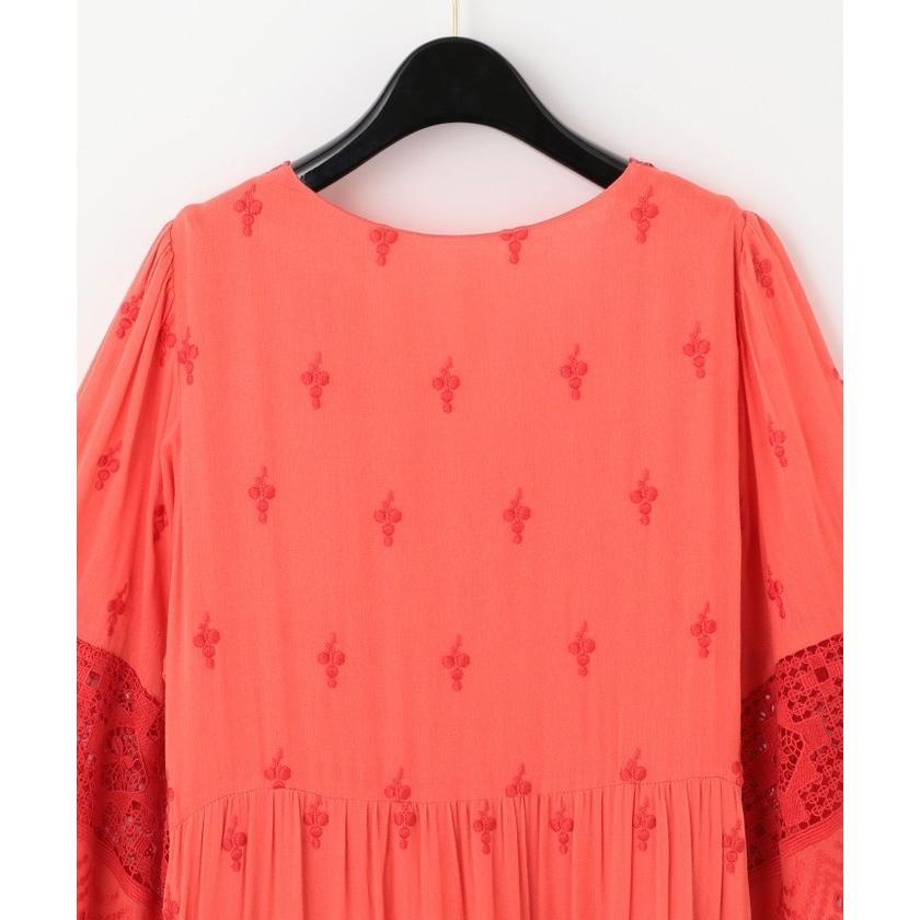 【グレースコンチネンタル】レース刺繍ワンピース 