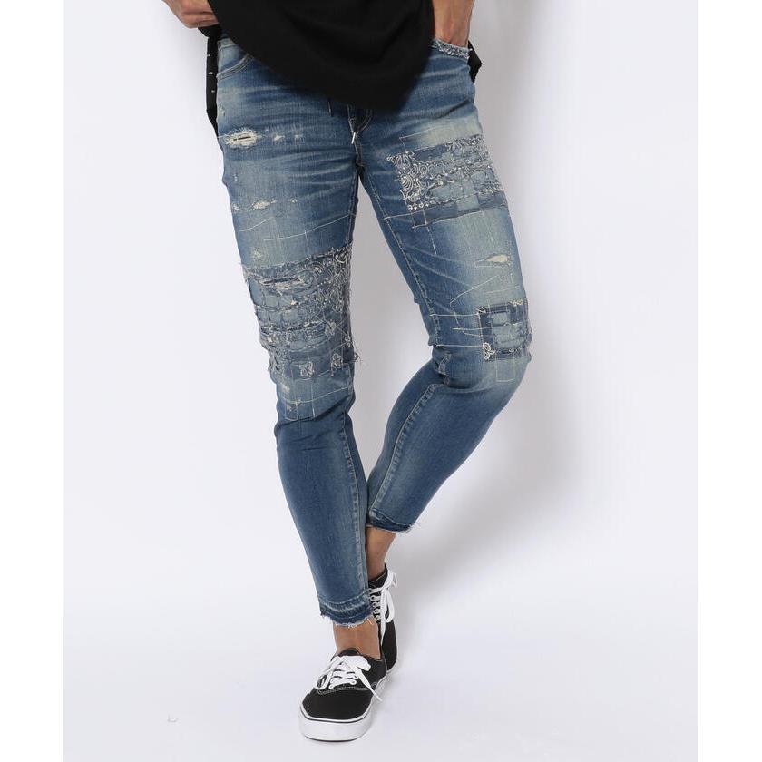使い勝手の良い ビーセカンド Surt サート Bandana Remeke Denim バンダナリメイクデニム ボトムス パンツ メンズファッション ファッション Motywatorium Pl