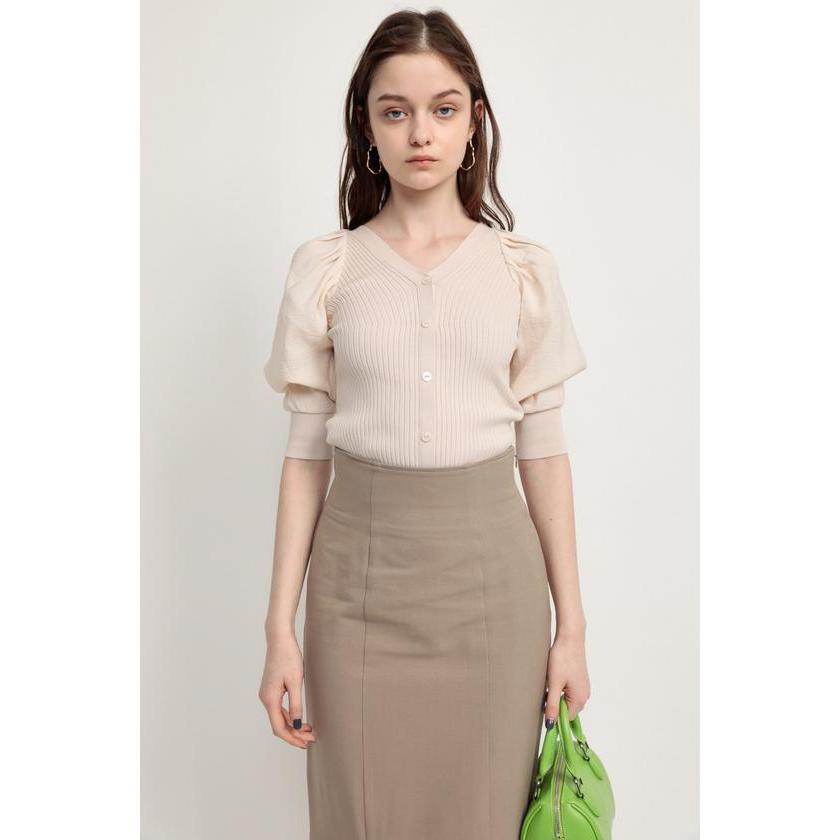 SLY（スライ） 【スライ】FRONT BUTTON DOCKING トップス : MAGASEEK