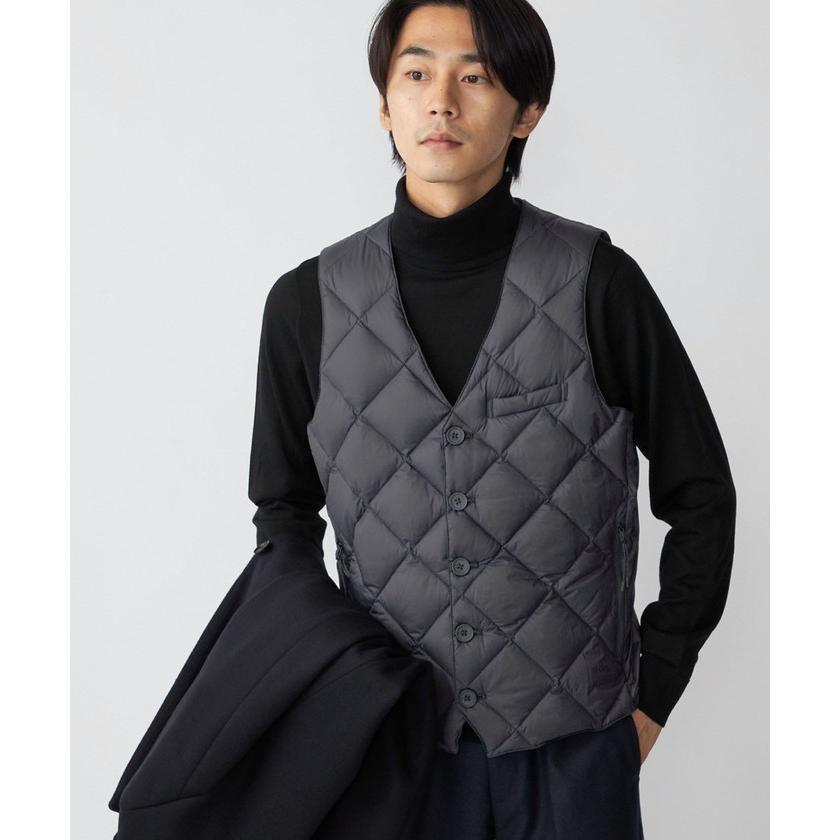 【シップス メン】*【SHIPS別注】TAION: <手洗い可能> COPYRIGHT ロゴ パッカブル インナー ダウン ジレ (ベスト)|magaseekp|16