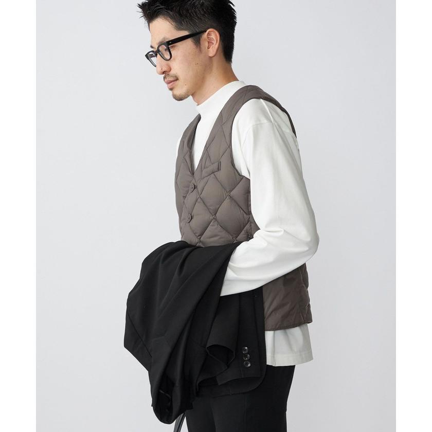 【シップス メン】*【SHIPS別注】TAION: <手洗い可能> COPYRIGHT ロゴ パッカブル インナー ダウン ジレ (ベスト)|magaseekp|19