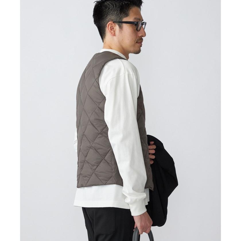 【シップス メン】*【SHIPS別注】TAION: <手洗い可能> COPYRIGHT ロゴ パッカブル インナー ダウン ジレ (ベスト)|magaseekp|21
