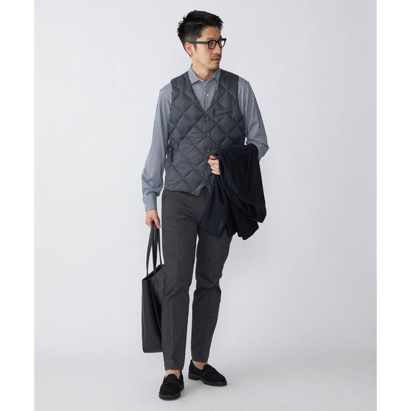 【シップス メン】*【SHIPS別注】TAION: <手洗い可能> COPYRIGHT ロゴ パッカブル インナー ダウン ジレ (ベスト)|magaseekp|04
