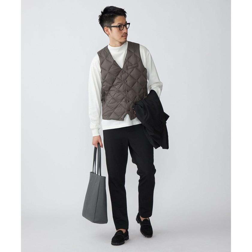 【シップス メン】*【SHIPS別注】TAION: <手洗い可能> COPYRIGHT ロゴ パッカブル インナー ダウン ジレ (ベスト)|magaseekp|07