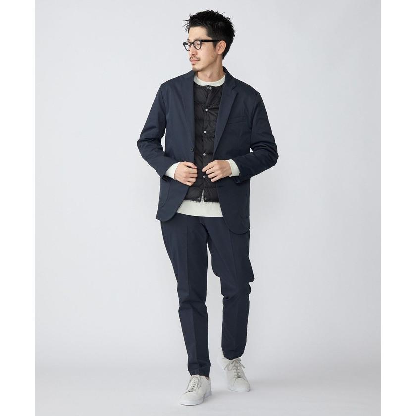 【シップス　メン】【SHIPS別注】TAION:〈軽量・ストレッチ〉ジャケット・パンツ・ダウンベスト ３点セットアップ パンツ ダウンベスト SHIPS別注 TAION 〈軽量 ストレッチ〉ジャケット