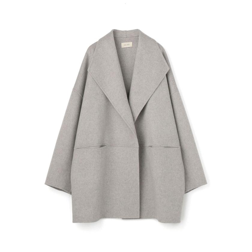 未使用★DES PRES | 定価9万 ダブルフェイス メルトンビーバーコート DES PRES（デプレ） 【DES PRES】ダブルフェイスメルトンビーバー