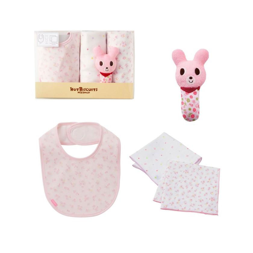 HOT BISCUITS 【ミキハウスホットビスケッツ】ベビー小物ギフトセット