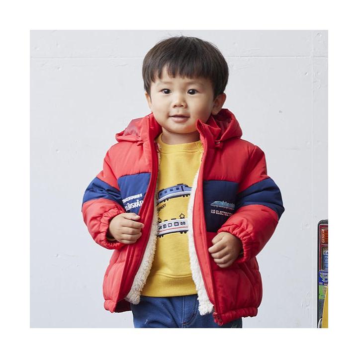 クレードスコープ】電車ライナーボアベスト中わたブルゾン : 505003260  