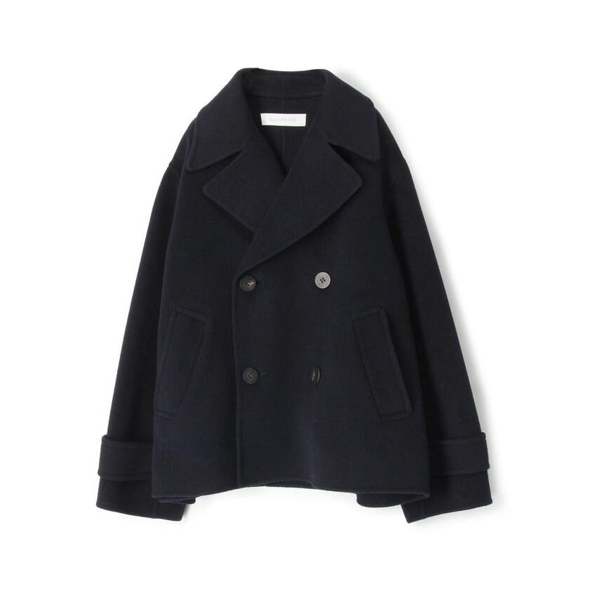 レビューを書けば送料当店負担 theory セオリー ピーコート ダブル