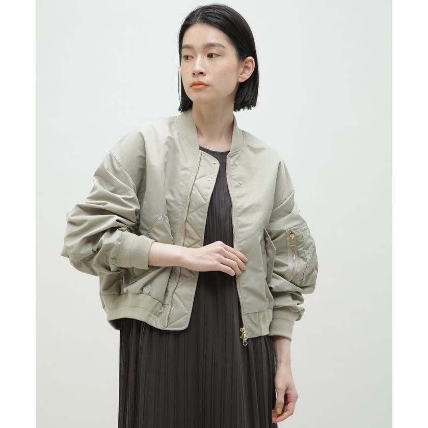 ナノ・ユニバース】LB.03/ナイロンツイルMA−1ブルゾン :505104775