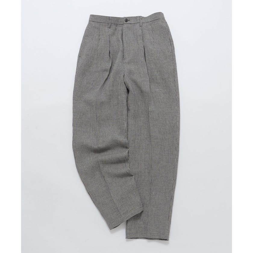 シップス] BATEAUX DE ツイード ワイドテーパード トラウザーズ