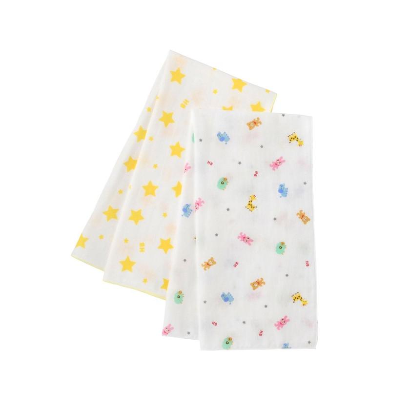 HOT BISCUITS 【ミキハウスホットビスケッツ】ガーゼタオル2枚組セット