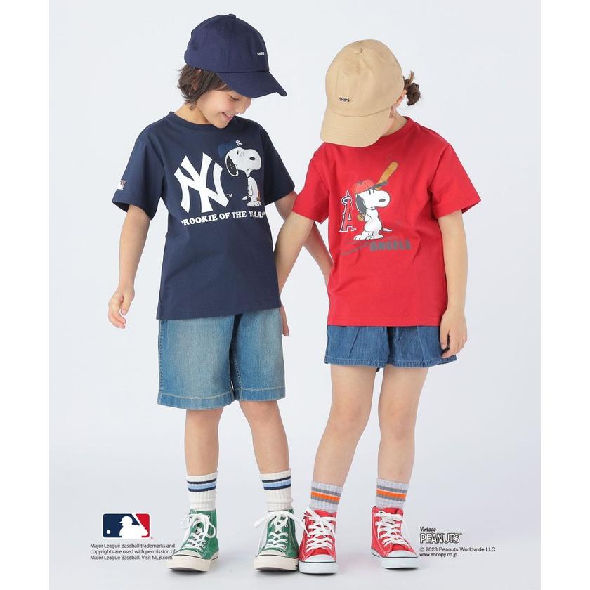 【シップスキッズ】SHIPS KIDS:100〜170cm / スヌーピー×MLB TEE｜magaseekp｜17