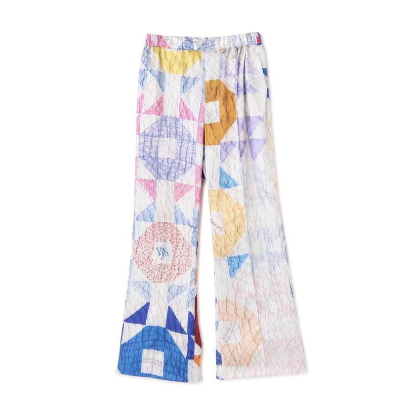 ビーバー】RHODOLIRION/ロドリリオン PRINT PACH WARK QUIT PANTS