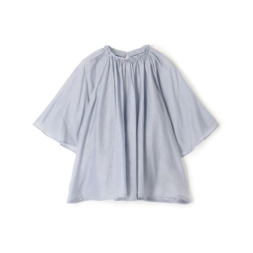 TOMORROWLAND collection】コットンシルク ワイドスリーブブラウス 